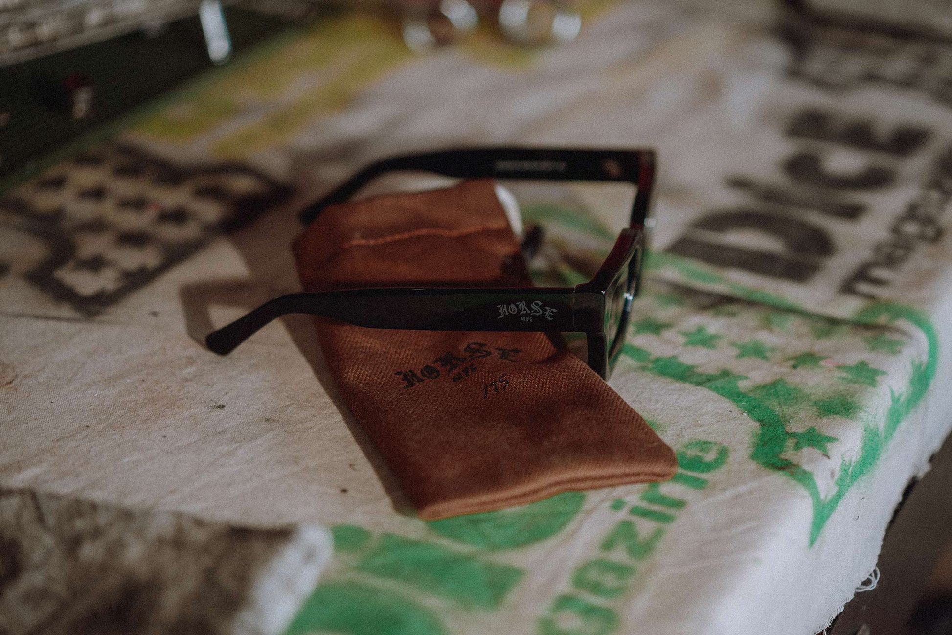 Horse mfg x DiCE Magazine - Sunglasses - Black