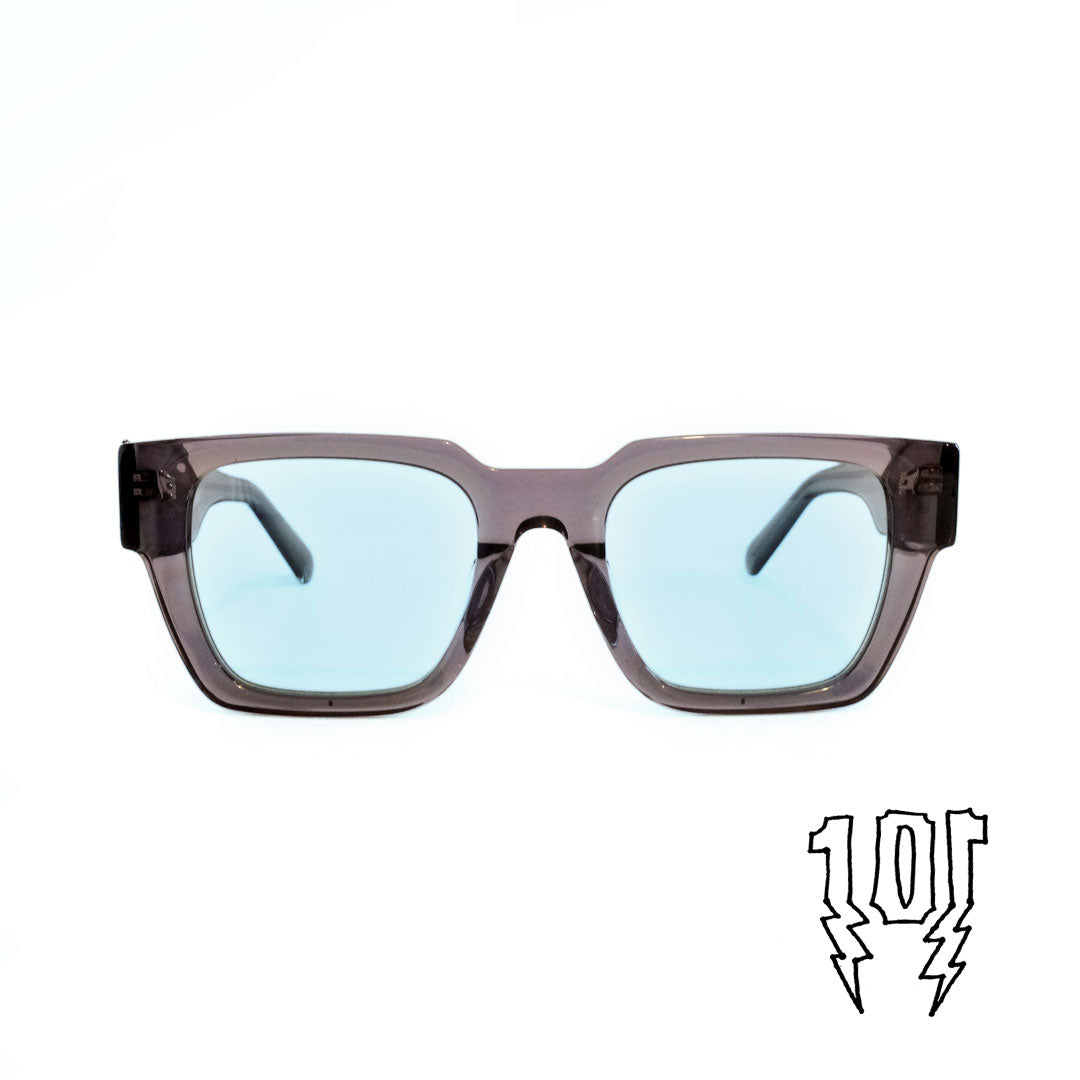 Horse mfg  x 101 Run & DiCE- Smoked clear/ Blue